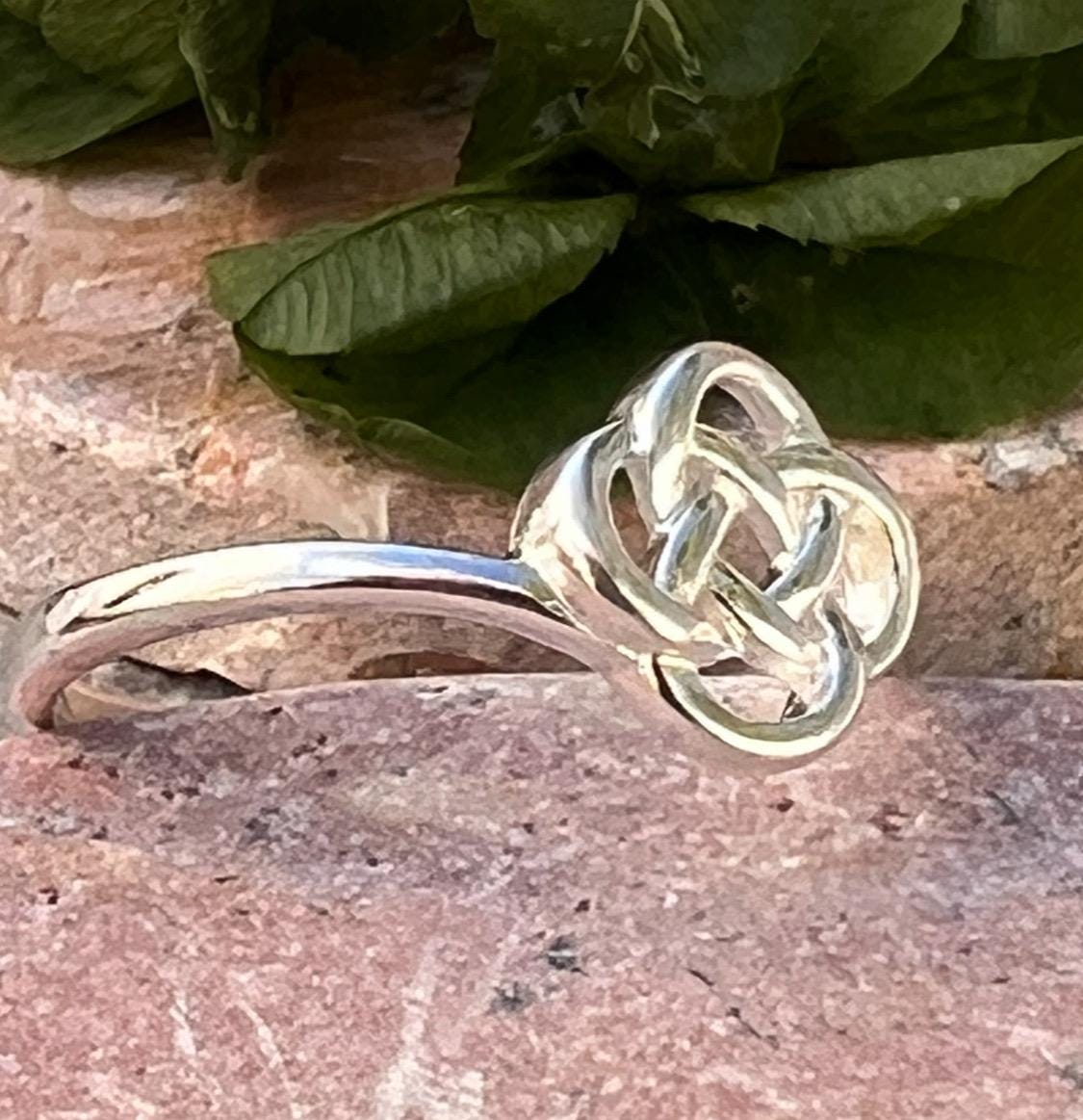 Celtic knot ring from Ireland in Sterling silver .join our Celtic Community , free post worldwide.