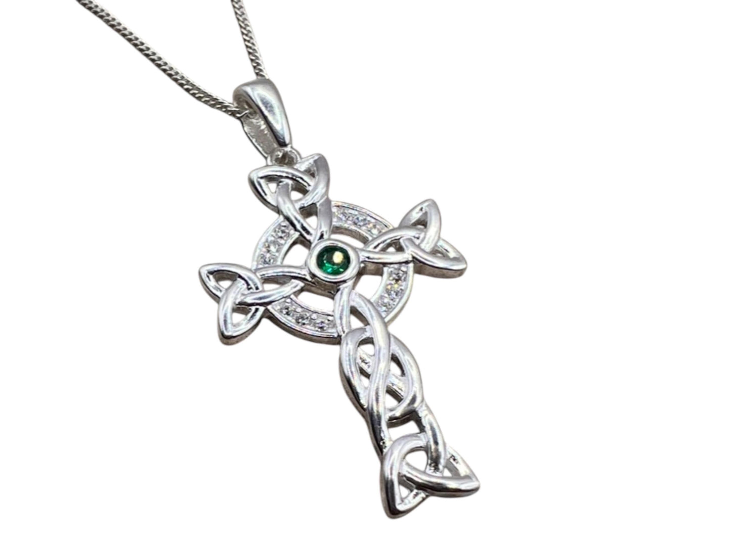 Irish Celtic Cross Neclkace