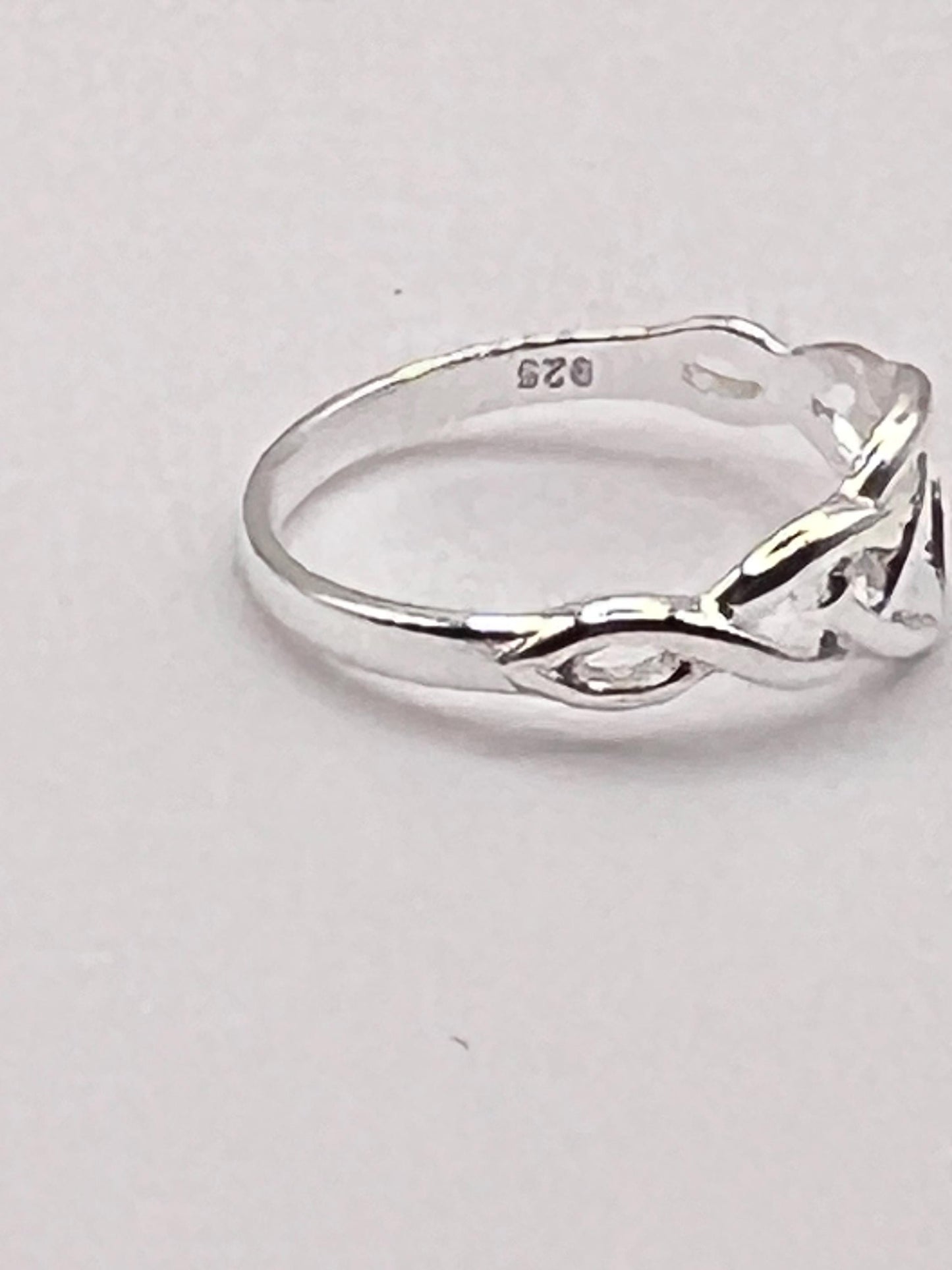 Petite Celtic Trinity Silver  Ring , free registered post worldwide. join our Celtic Community ,from Galway Ireland to you.